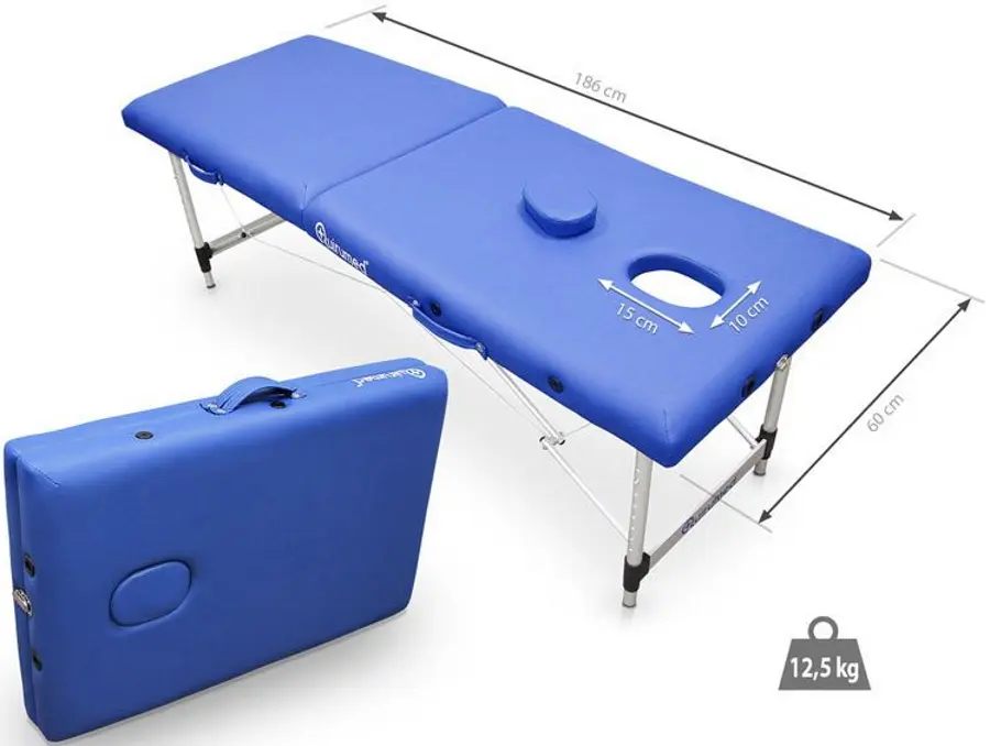 Массажный стол Quirumed Basic 186x60 (Blue) - 5