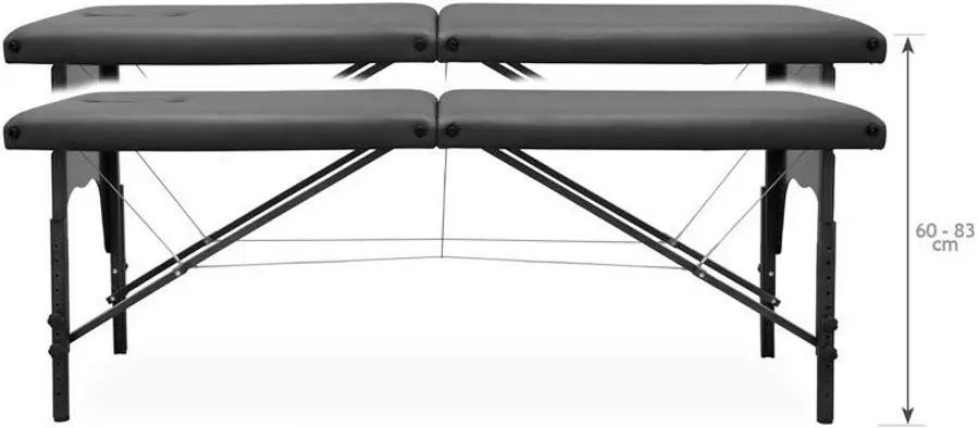 Массажный стол Quirumed Basic Spa 185x60 (Beige/Brown) - 8