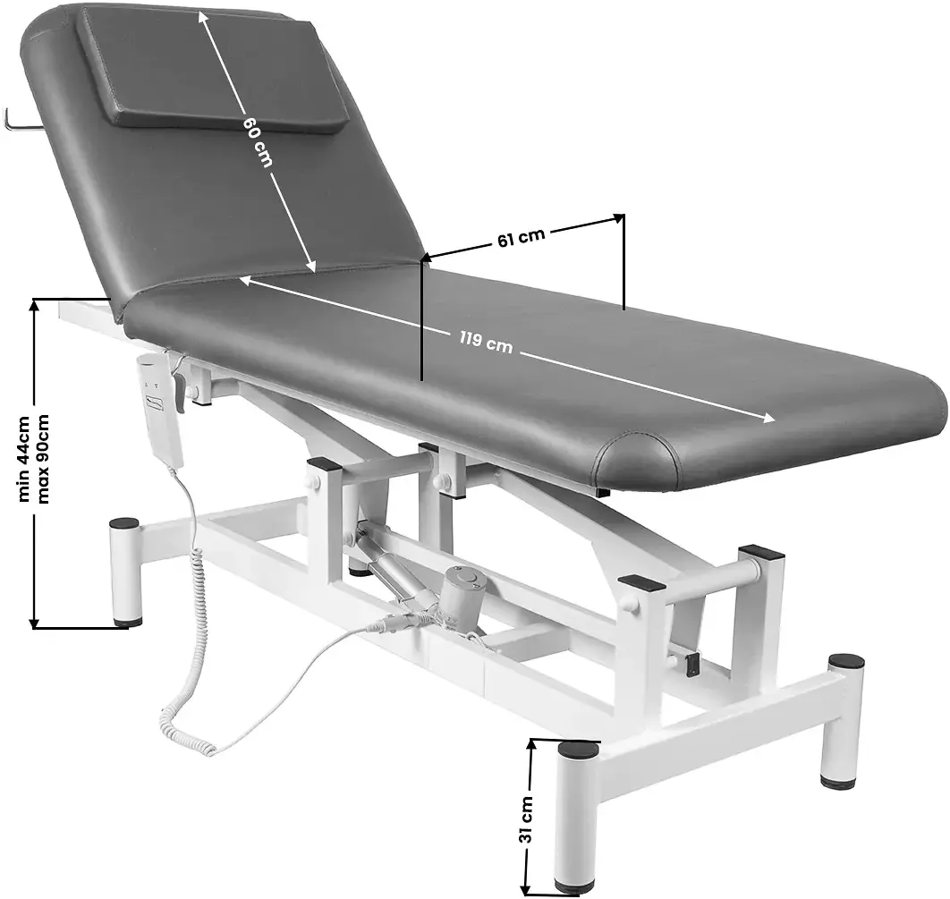 Массажный стол Sillon 079 141616 (Grey/White)