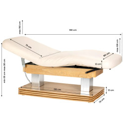 Masa pentru masaj Sillon Comfort 154687 (Cream/Natural) Thumb