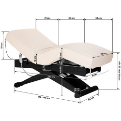 Masa pentru masaj Sillon Siesta 154683 (Cream/Black) Thumb