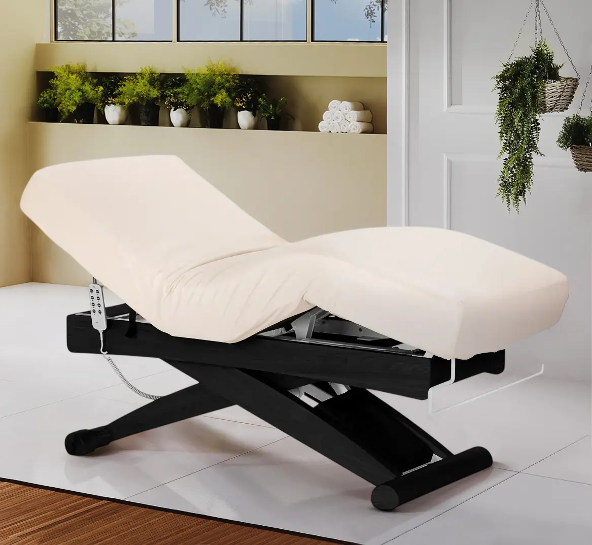 Masa pentru masaj Sillon Siesta 154683 (Cream/Black)