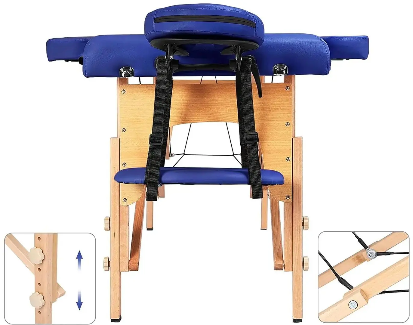 Массажный стол SMDFit BM2523-1.2.3 PVC-16 (Light Blue)