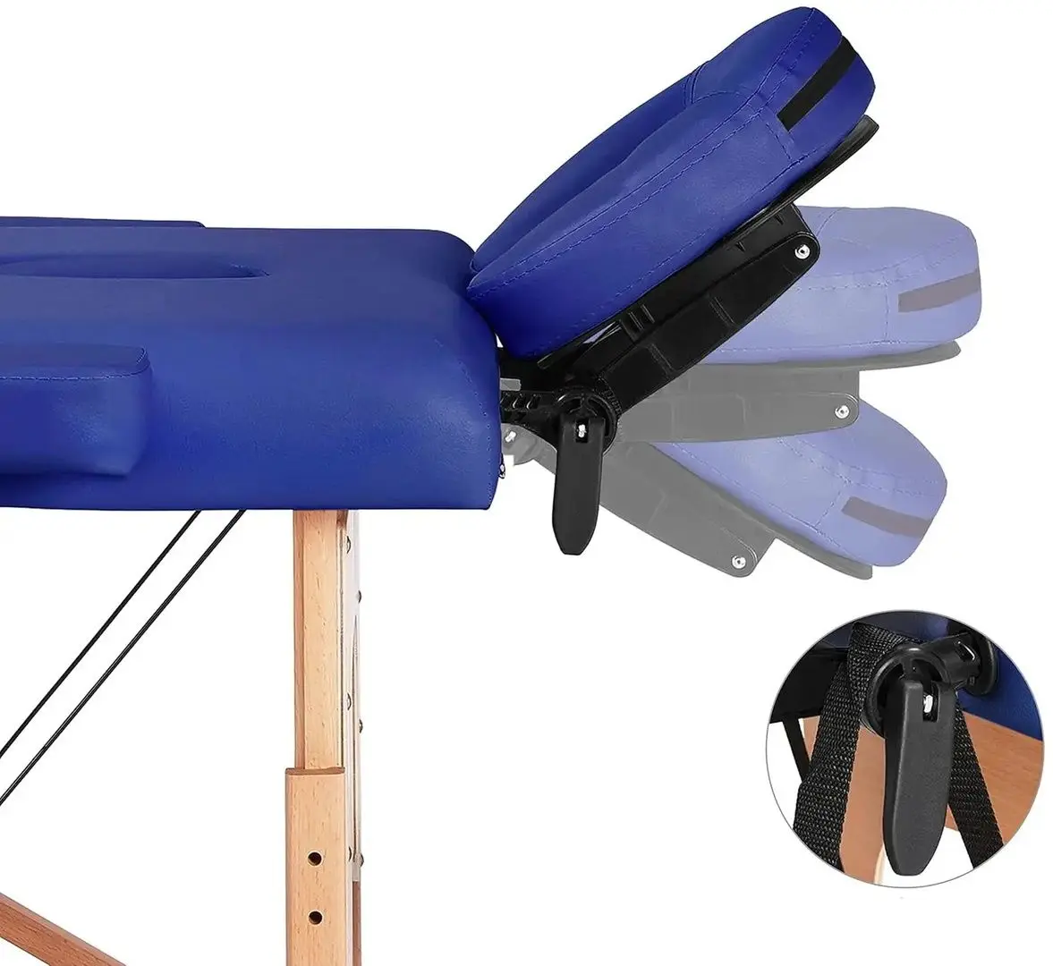 Массажный стол SMDFit BM2523-1.2.3 PVC-16 (Light Blue)