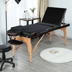 Массажный стол SMDFit BM3523-1.2.3 PVC-10 (Black)