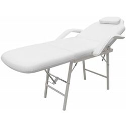 Fotoliu cosmetologic VidaXL 110041 (White) Thumb