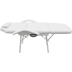 Fotoliu cosmetologic VidaXL 110041 (White) Thumb