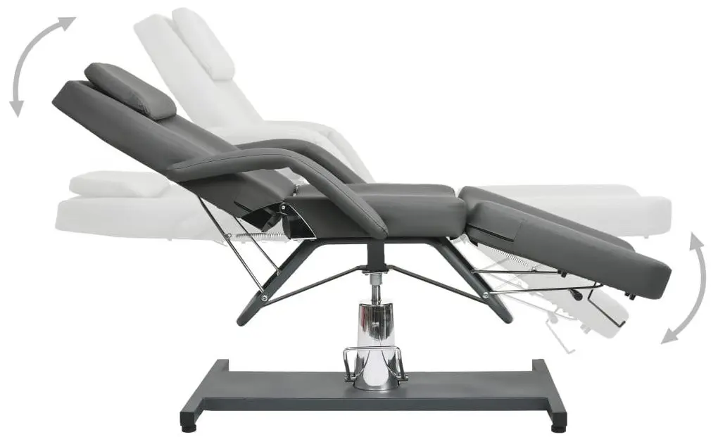 Fotoliu cosmetologic VidaXL 110266 (Grey)