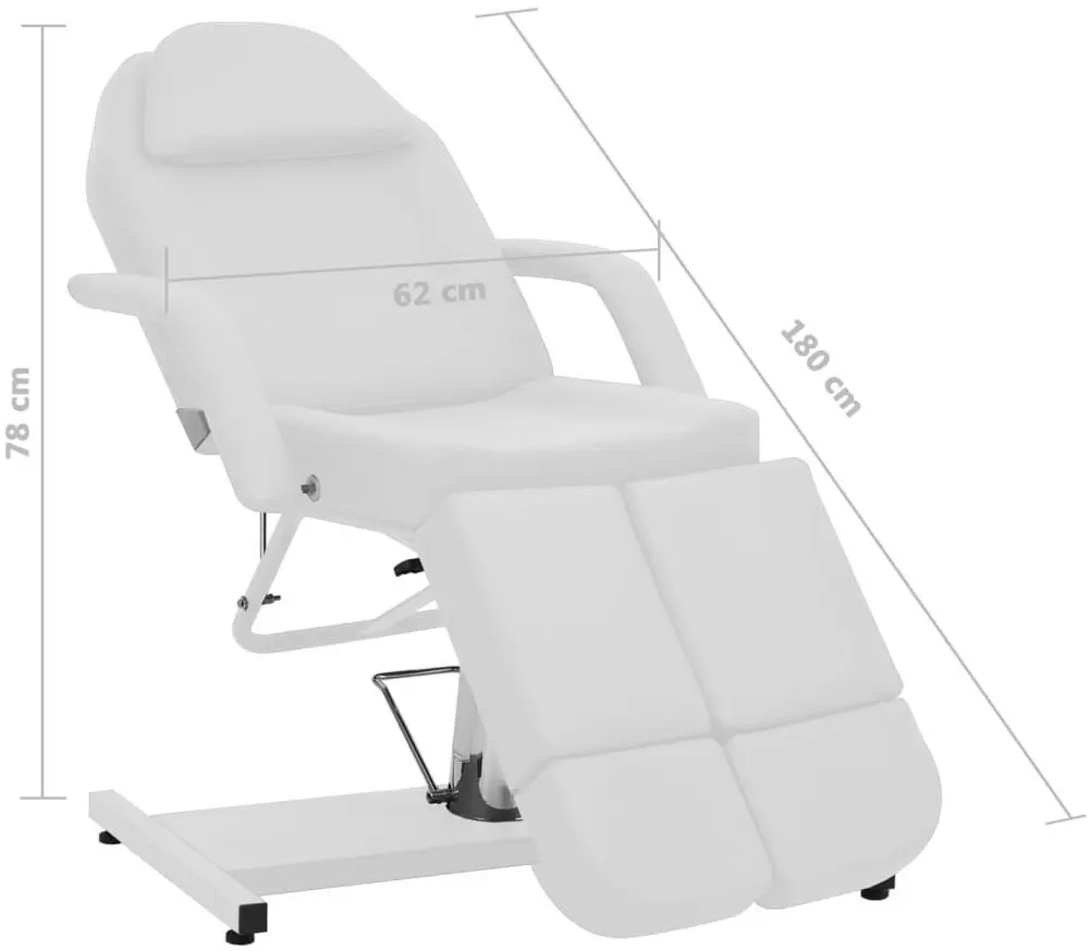 Кресло косметологическое VidaXL 110267 (White)