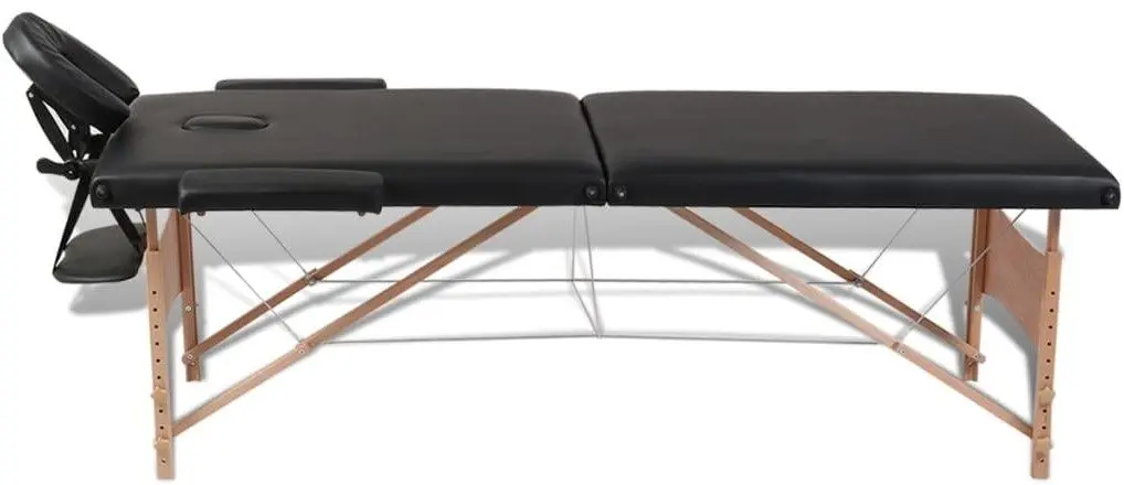 Masa pentru masaj VidaXL 110077 (Black)