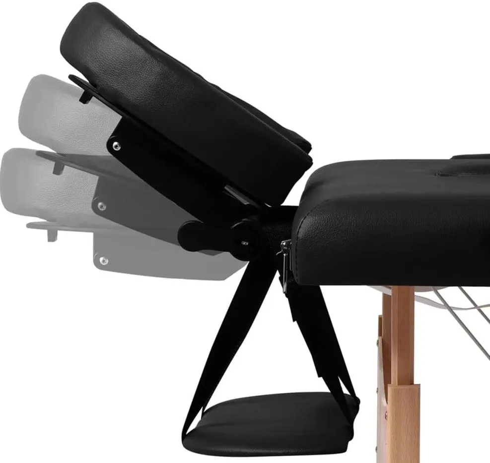 Masa pentru masaj VidaXL 110077 (Black)