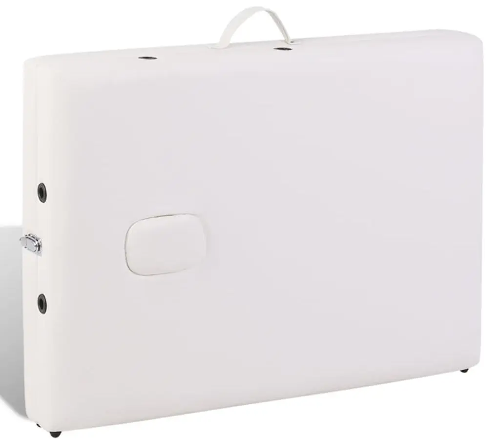 Массажный стол VidaXL 110078 (Cream)