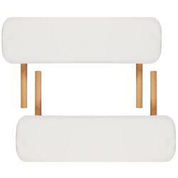 Массажный стол VidaXL 110078 (Cream) Thumb