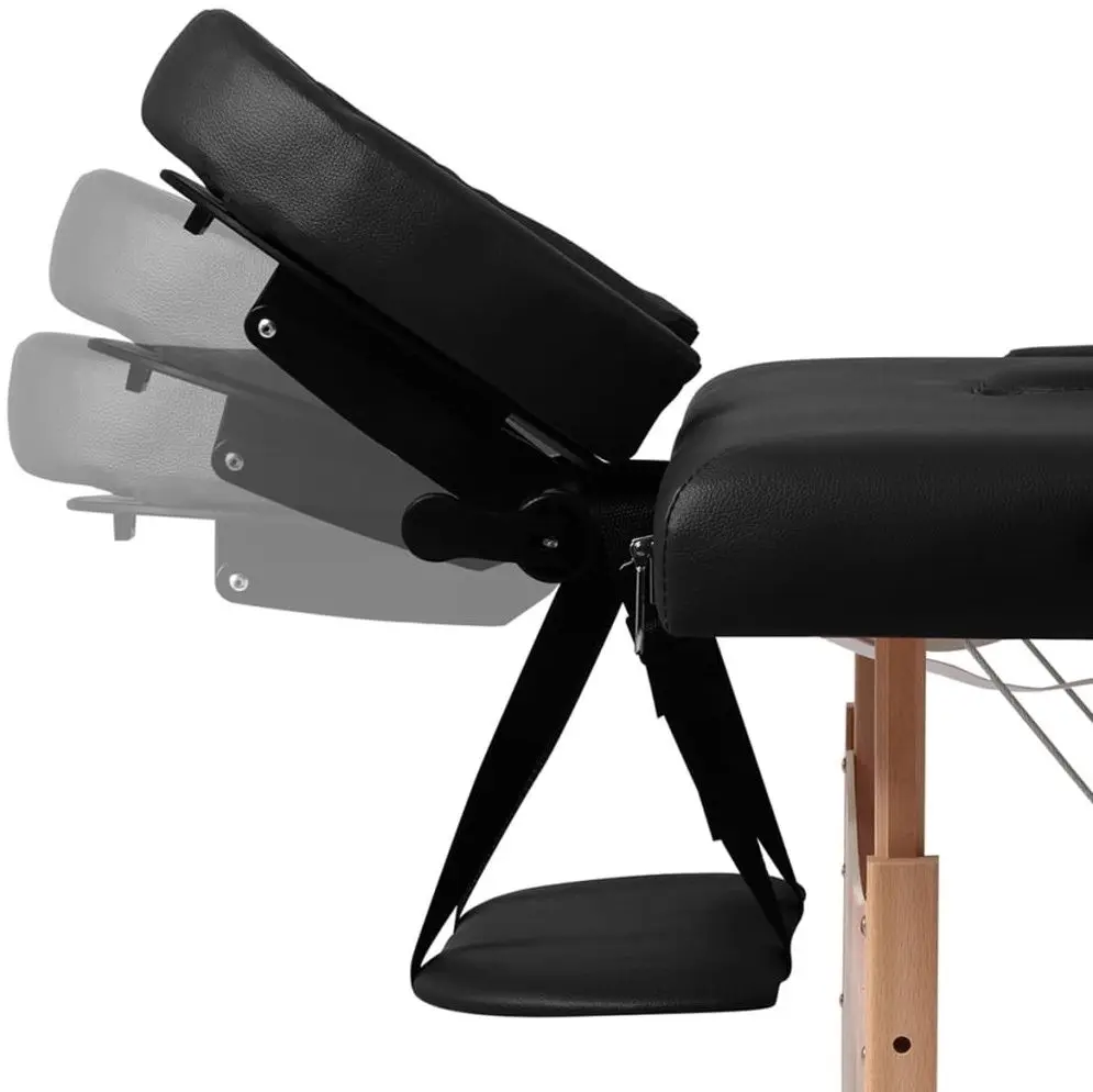 Masa pentru masaj VidaXL 110081 (Black)