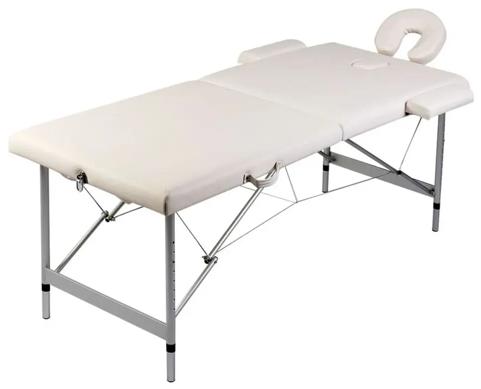 Masa pentru masaj VidaXL 110085 (Cream)