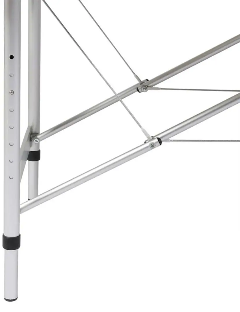 Masa pentru masaj VidaXL 110089 (White Cream)