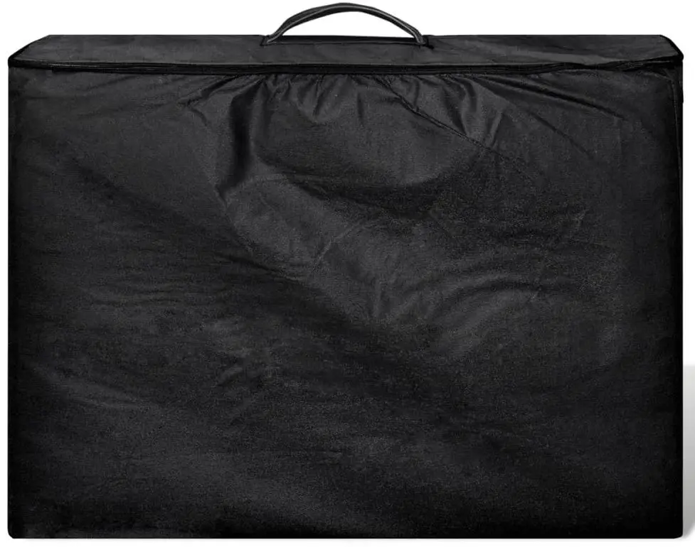 Массажный стол VidaXL 110092 (Black)