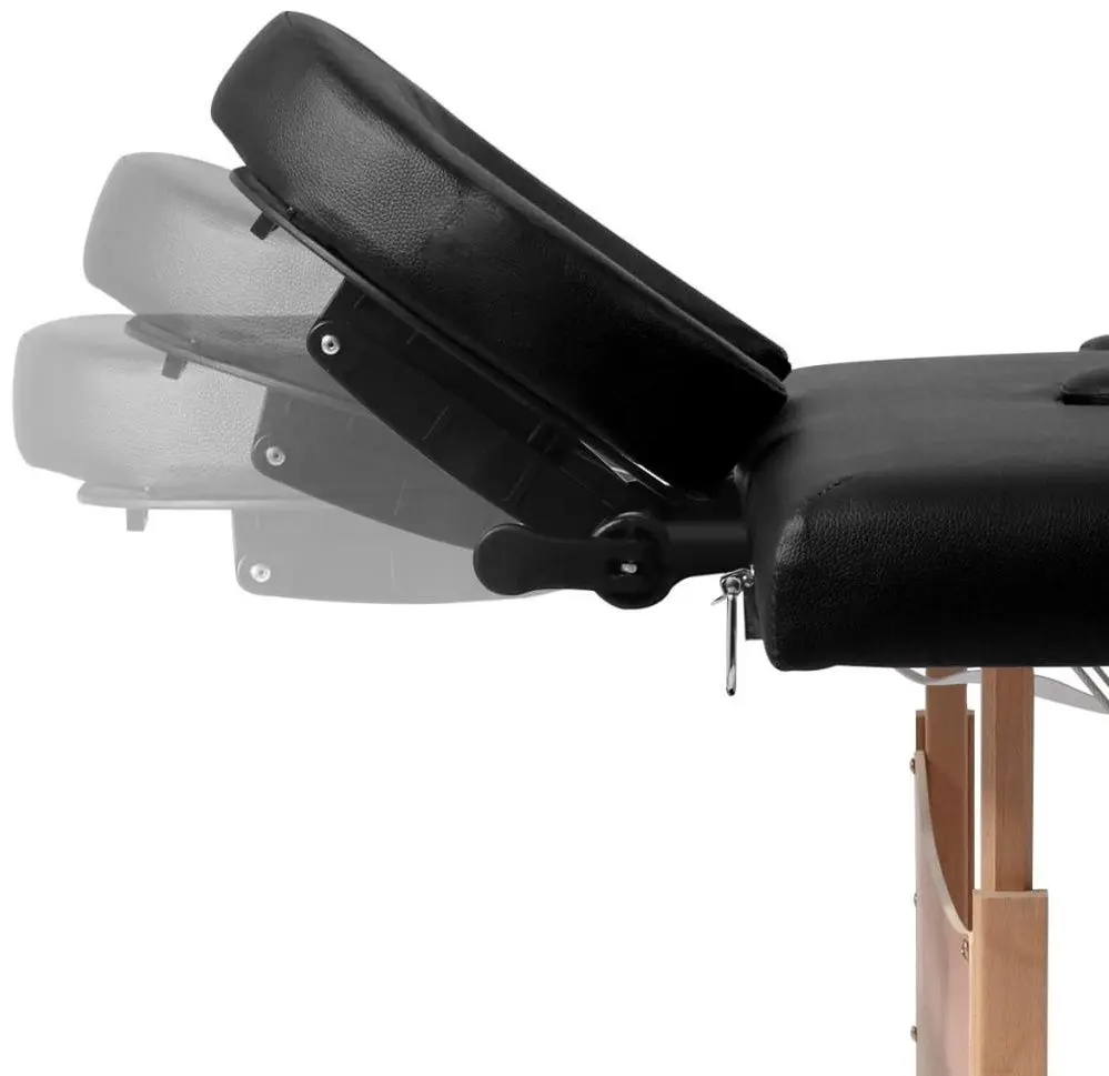 Массажный стол VidaXL 110095 (Black)