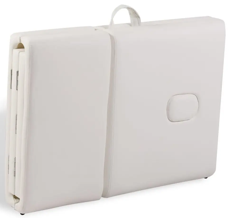 Массажный стол VidaXL 110096 (Cream)