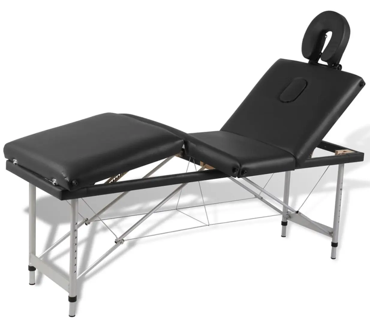 Masa pentru masaj VidaXL 110099 (Black)