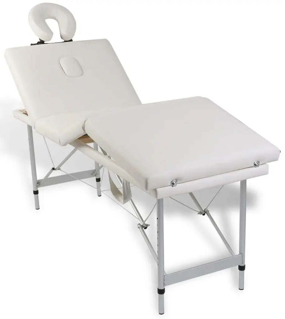 Masa pentru masaj VidaXL 110100 (White)