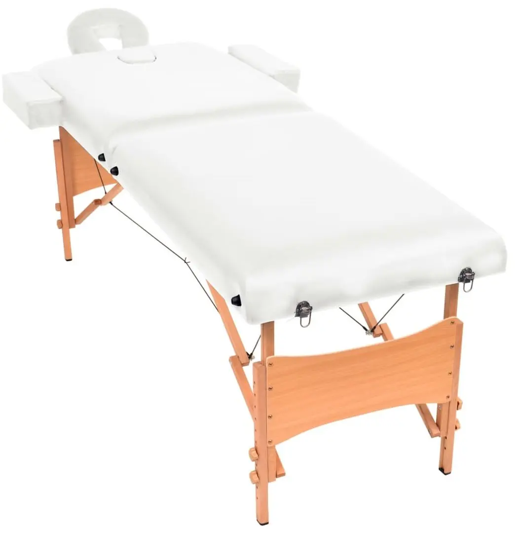 Masa pentru masaj VidaXL 110150 (White)
