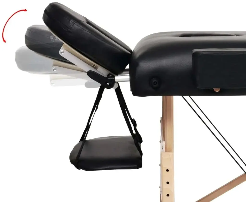 Masa pentru masaj VidaXL 110151 (Black)