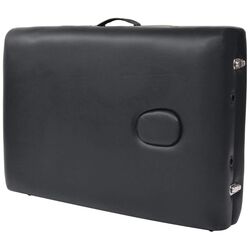 Masa pentru masaj VidaXL 110151 (Black) Thumb