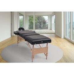 Массажный стол VidaXL 110153 (Black)