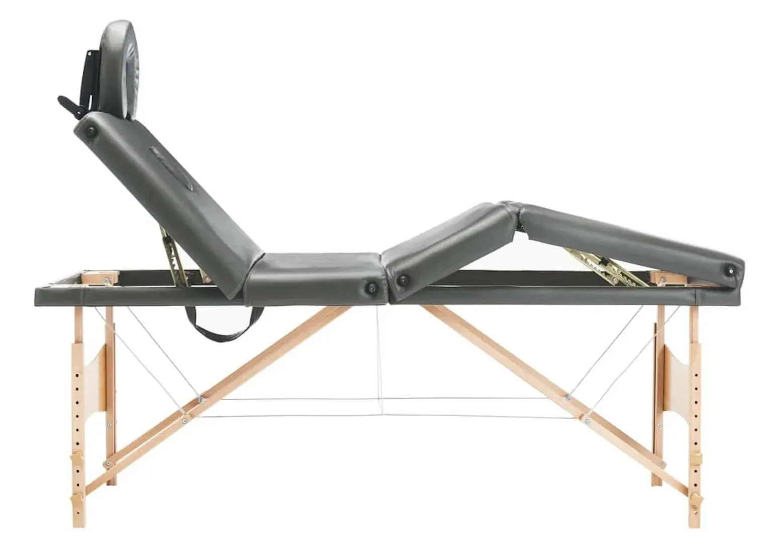 Masa pentru masaj VidaXL 110173 (Anthracite)