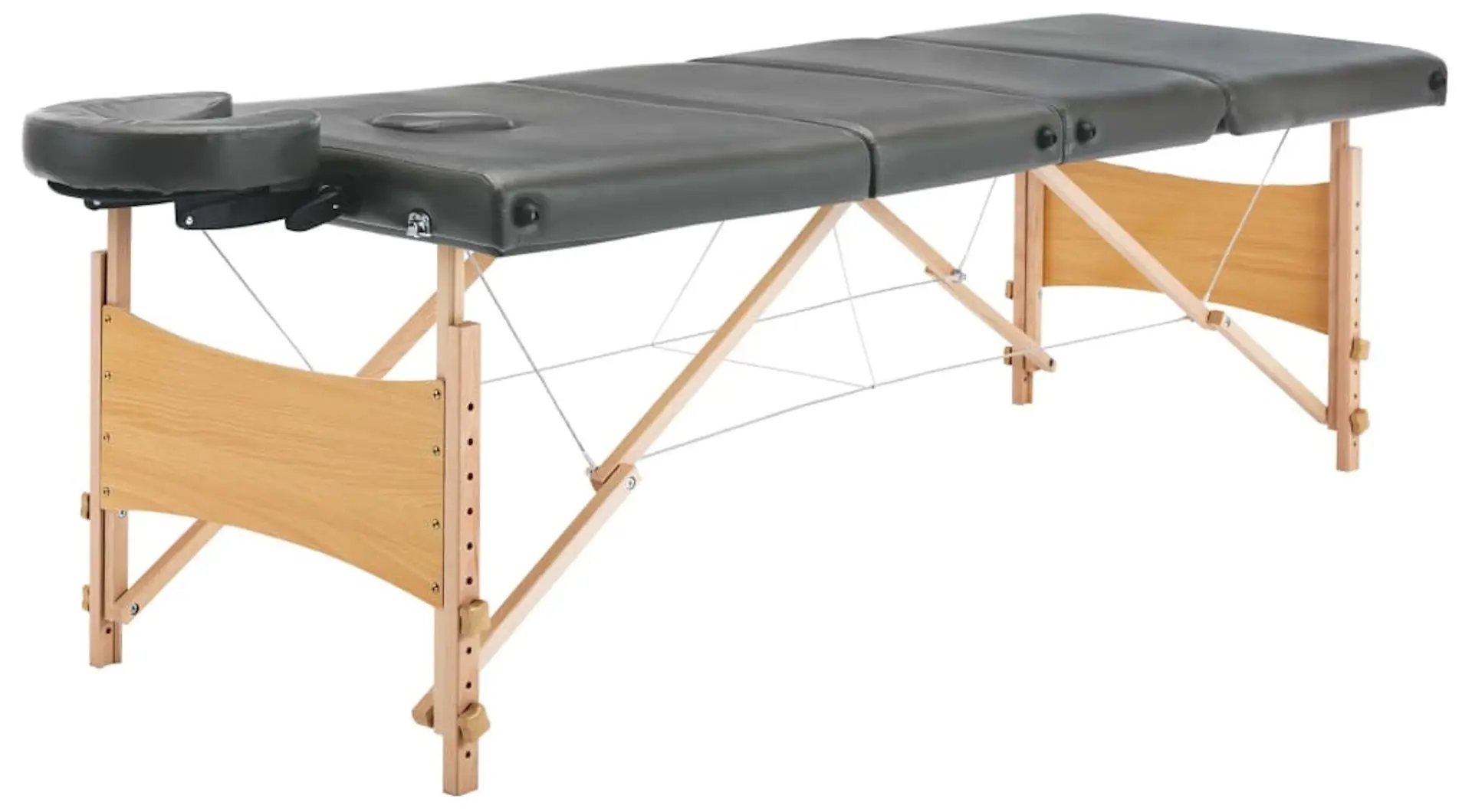 Masa pentru masaj VidaXL 110173 (Anthracite)