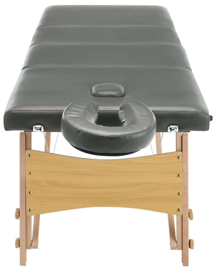 Masa pentru masaj VidaXL 110173 (Anthracite)