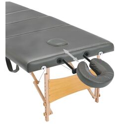 Masa pentru masaj VidaXL 110173 (Anthracite) Thumb