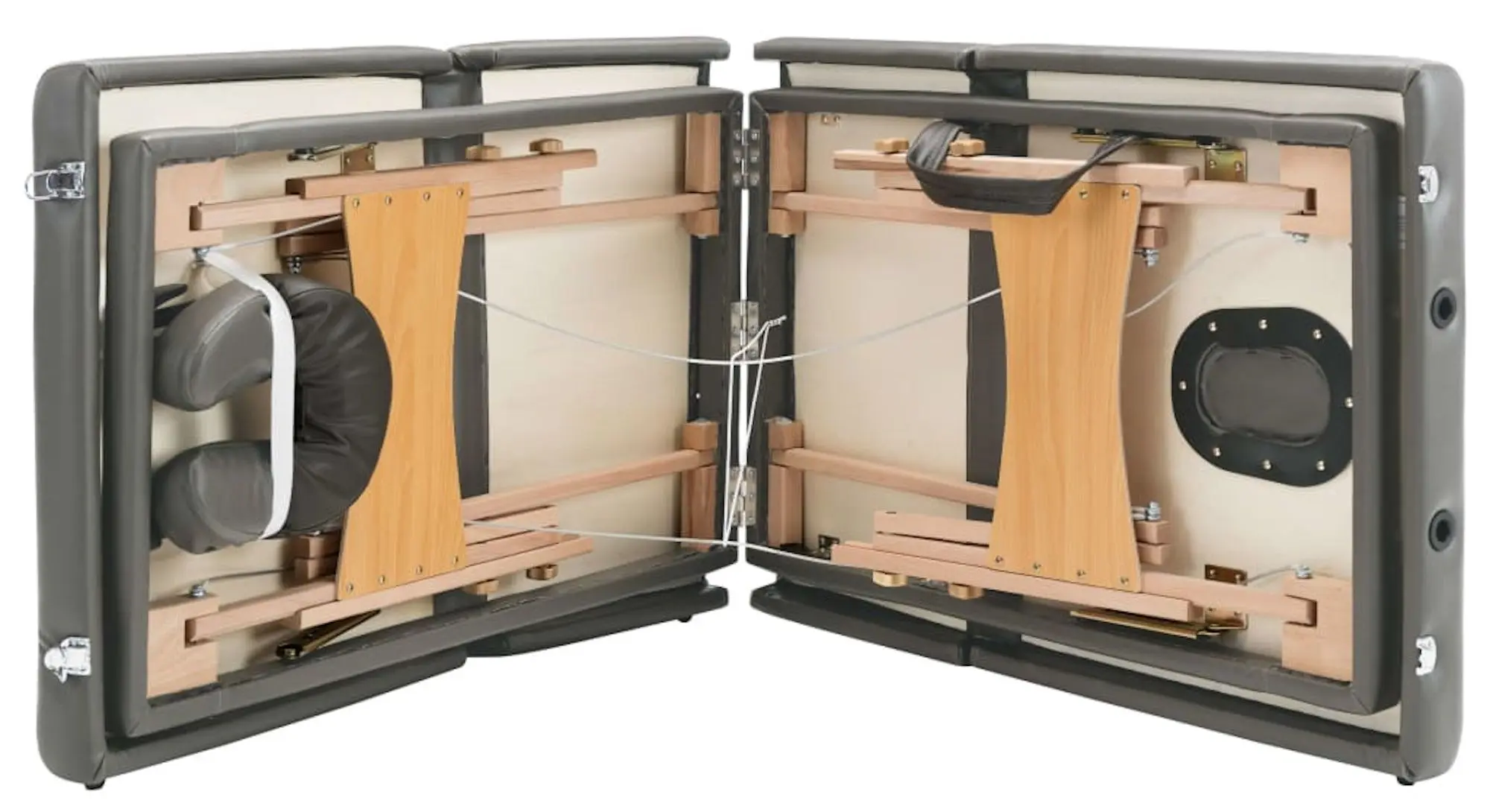 Masa pentru masaj VidaXL 110173 (Anthracite)