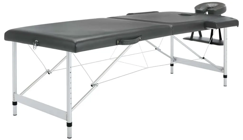 Массажный стол VidaXL 110174 (Anthracite/Grey)