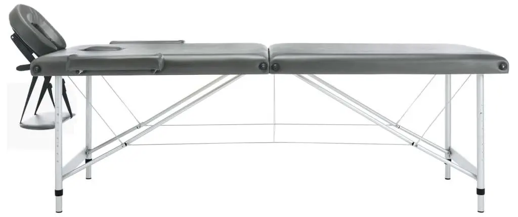 Массажный стол VidaXL 110174 (Anthracite/Grey)
