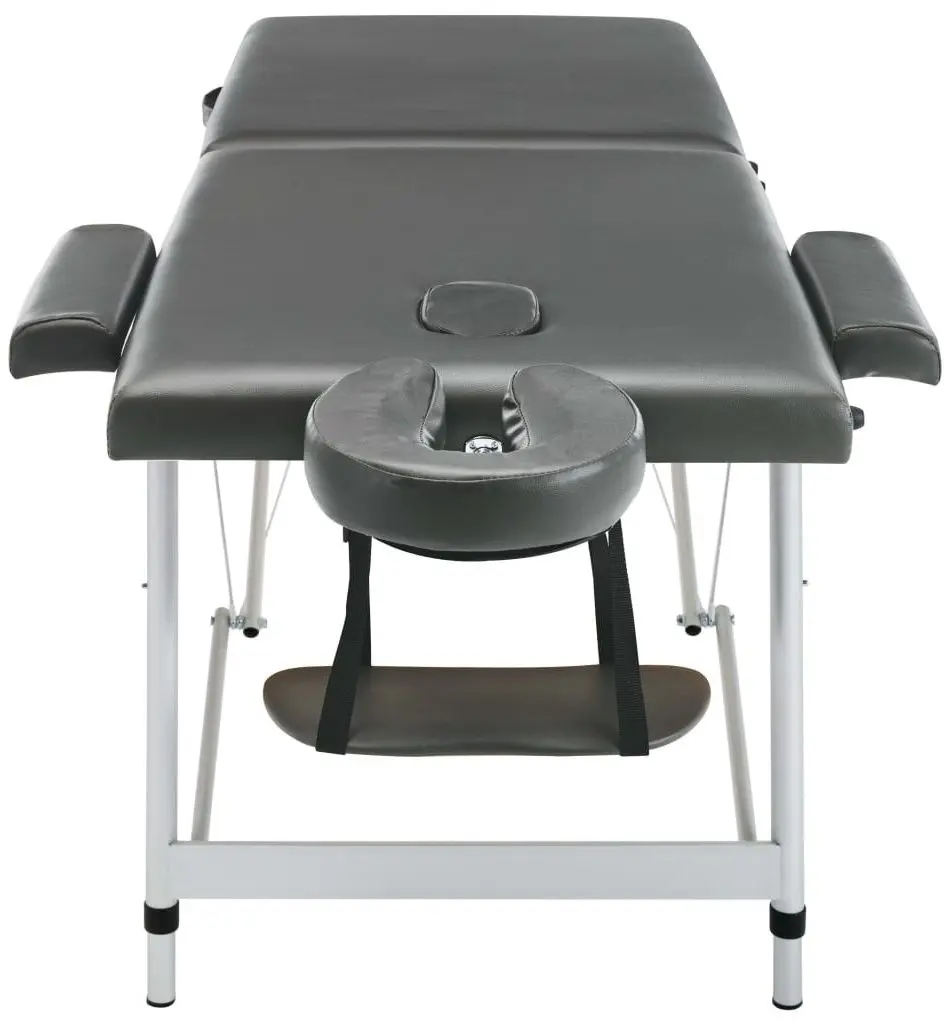Массажный стол VidaXL 110174 (Anthracite/Grey)