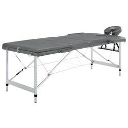 Masa pentru masaj VidaXL 110175 (Anthracite) Thumb