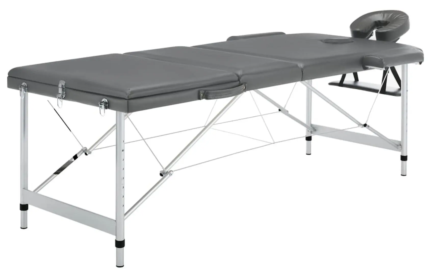 Masa pentru masaj VidaXL 110175 (Anthracite)