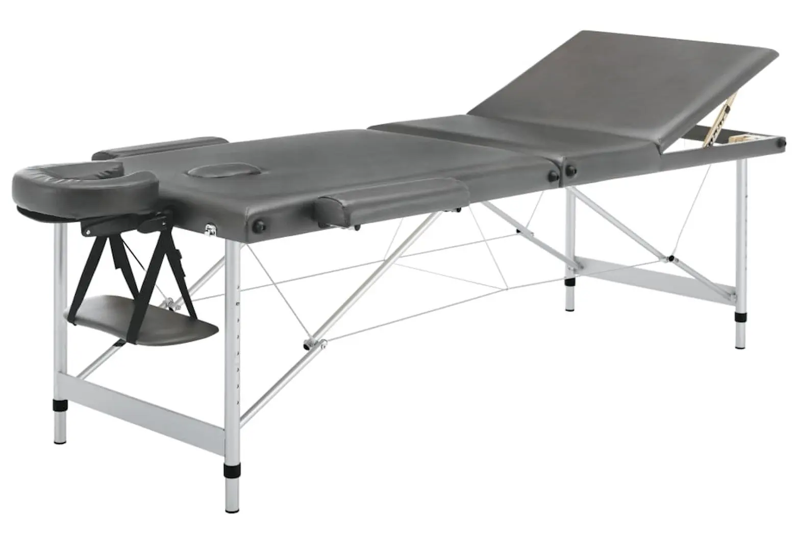 Masa pentru masaj VidaXL 110175 (Anthracite)