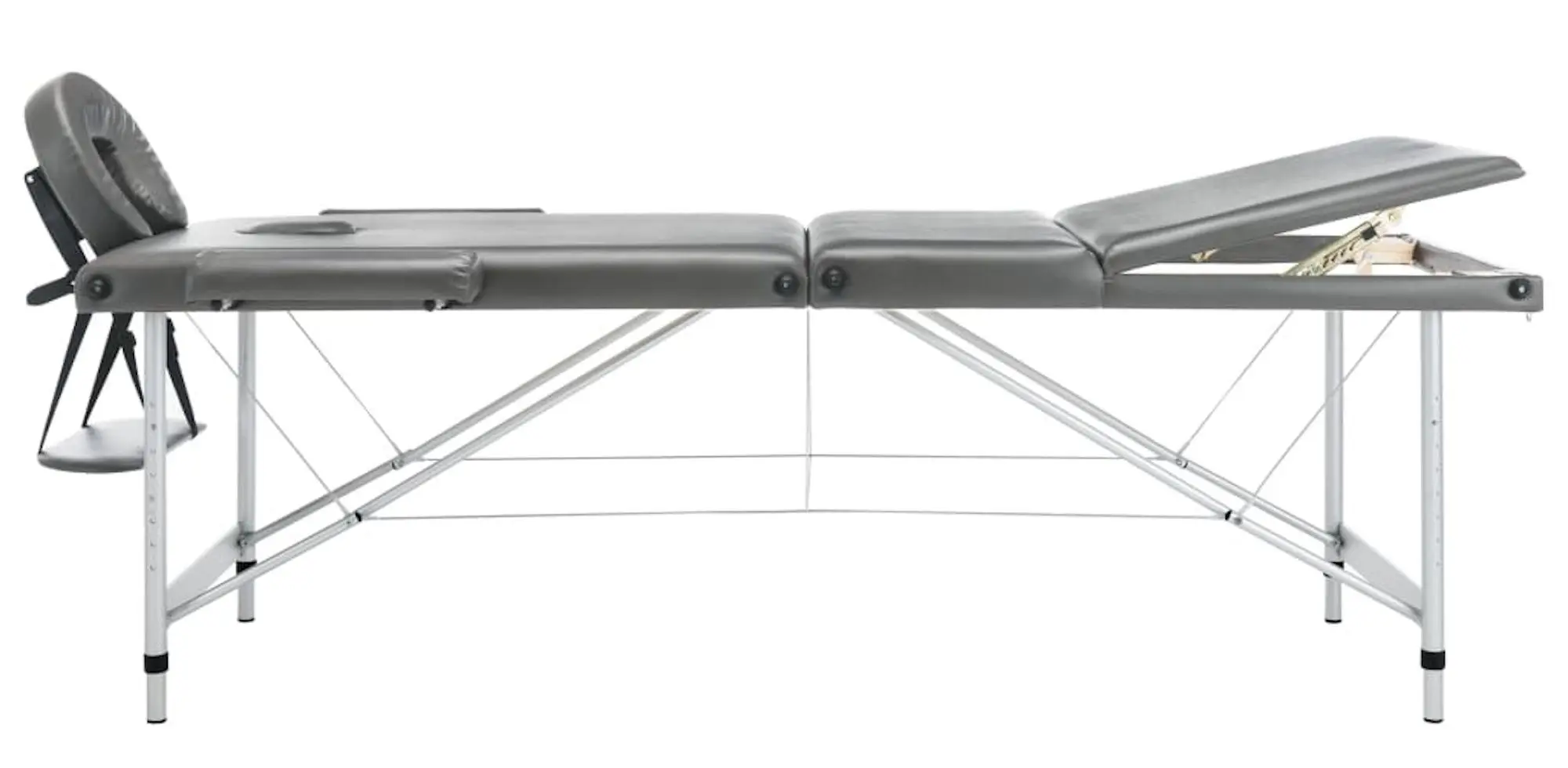 Masa pentru masaj VidaXL 110175 (Anthracite)