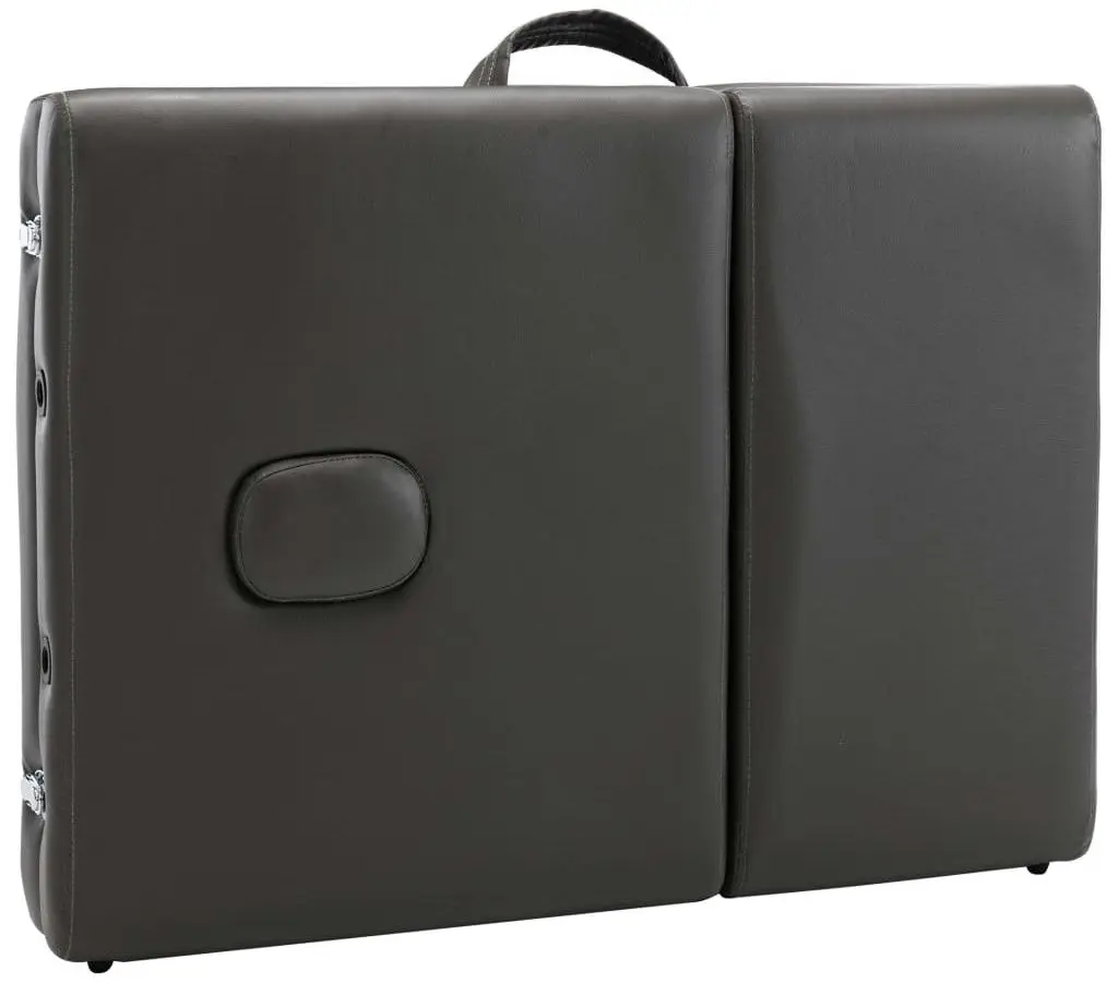 Masa pentru masaj VidaXL 110176 (Anthracite/Grey)
