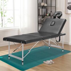 Массажный стол VidaXL 110176 (Anthracite/Grey)