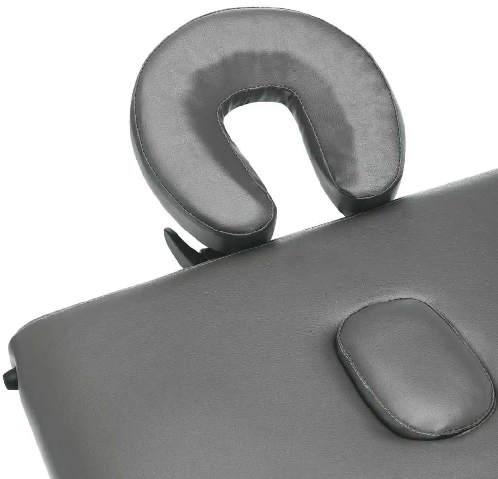 Masa pentru masaj VidaXL 110176 (Anthracite/Grey)