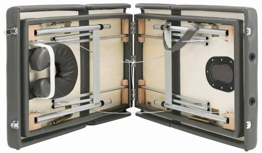 Masa pentru masaj VidaXL 110176 (Anthracite/Grey)