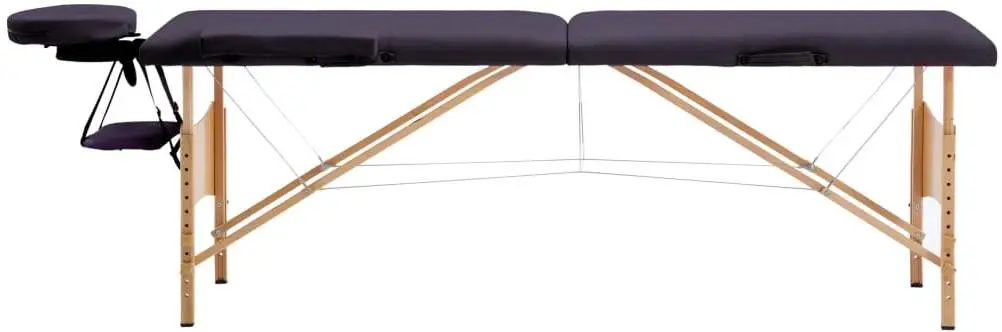 Masa pentru masaj VidaXL 110186 (Purple)