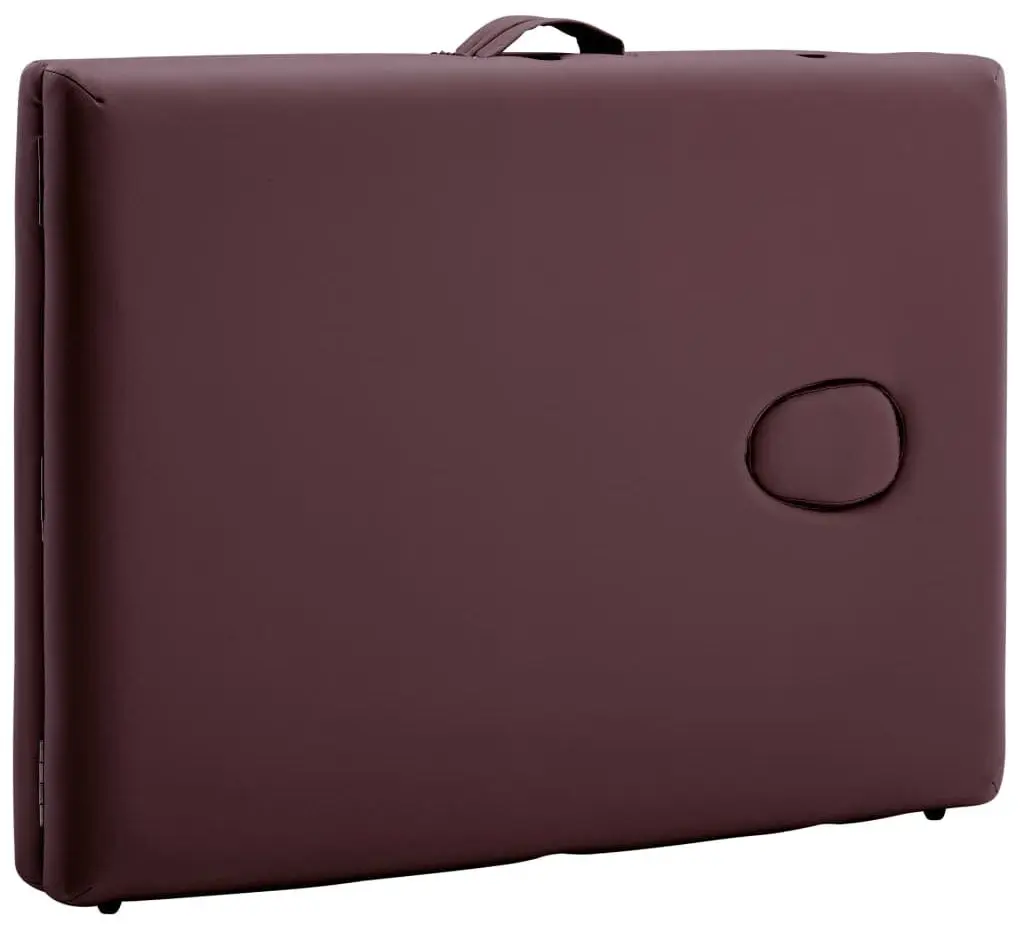 Массажный стол VidaXL 110187 (Violet Wine)