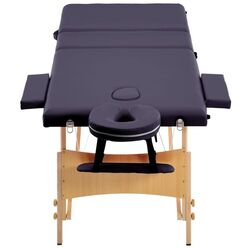 Masa pentru masaj VidaXL 110189 (Purple) Thumb