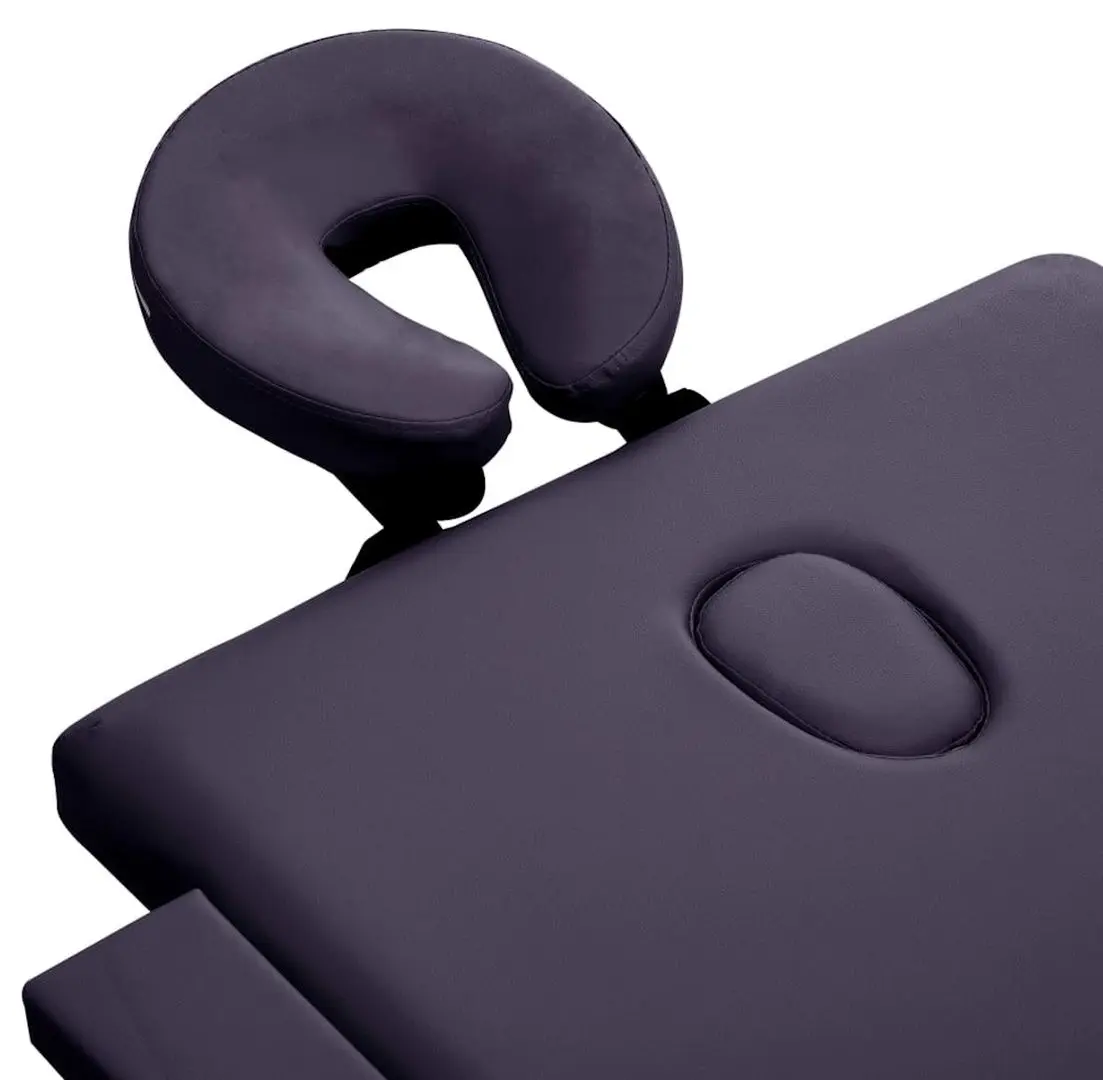 Masa pentru masaj VidaXL 110189 (Purple)