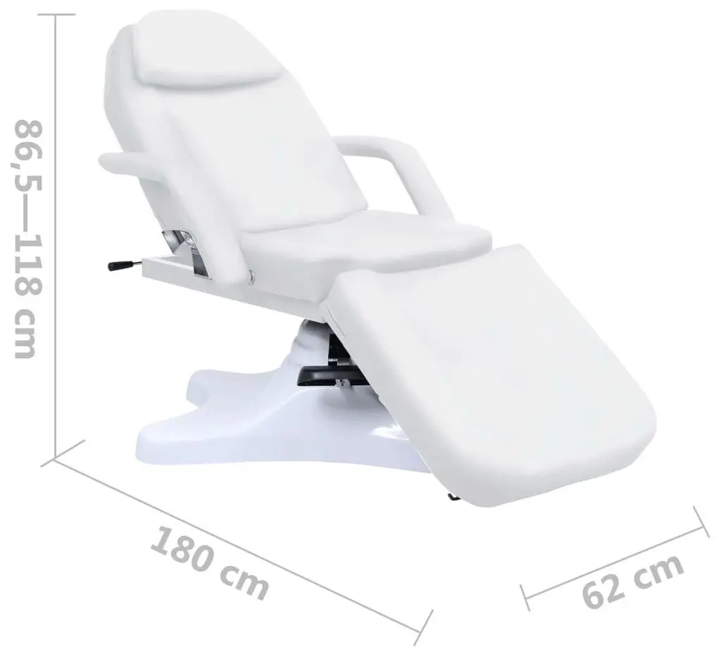 Fotoliu cosmetologic VidaXL 110261 (White)